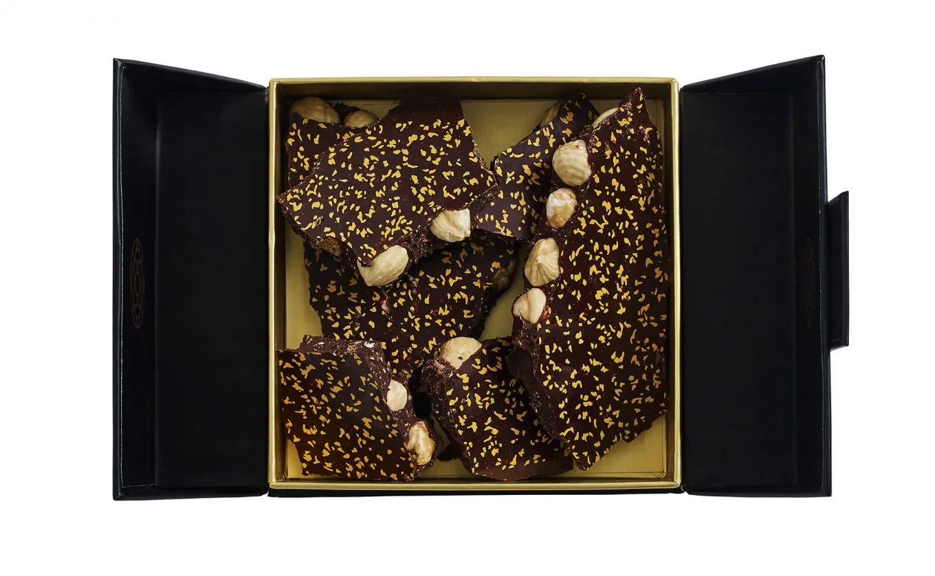 Luxe Roses Sweet Bark Tray