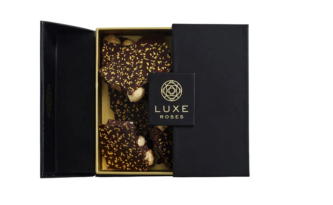 Luxe Roses Sweet Bark Tray - Image 2