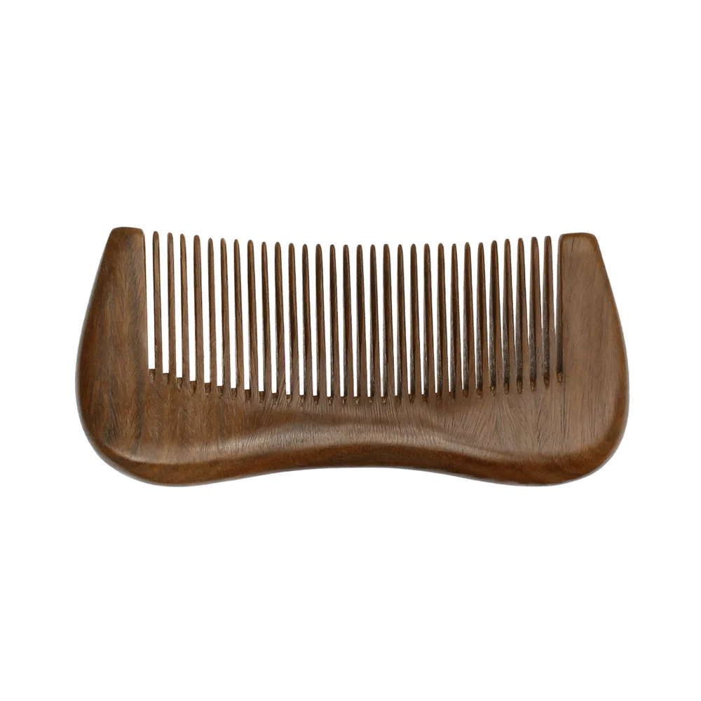 ULLU Natural Sandalwood Fine Tooth Comb