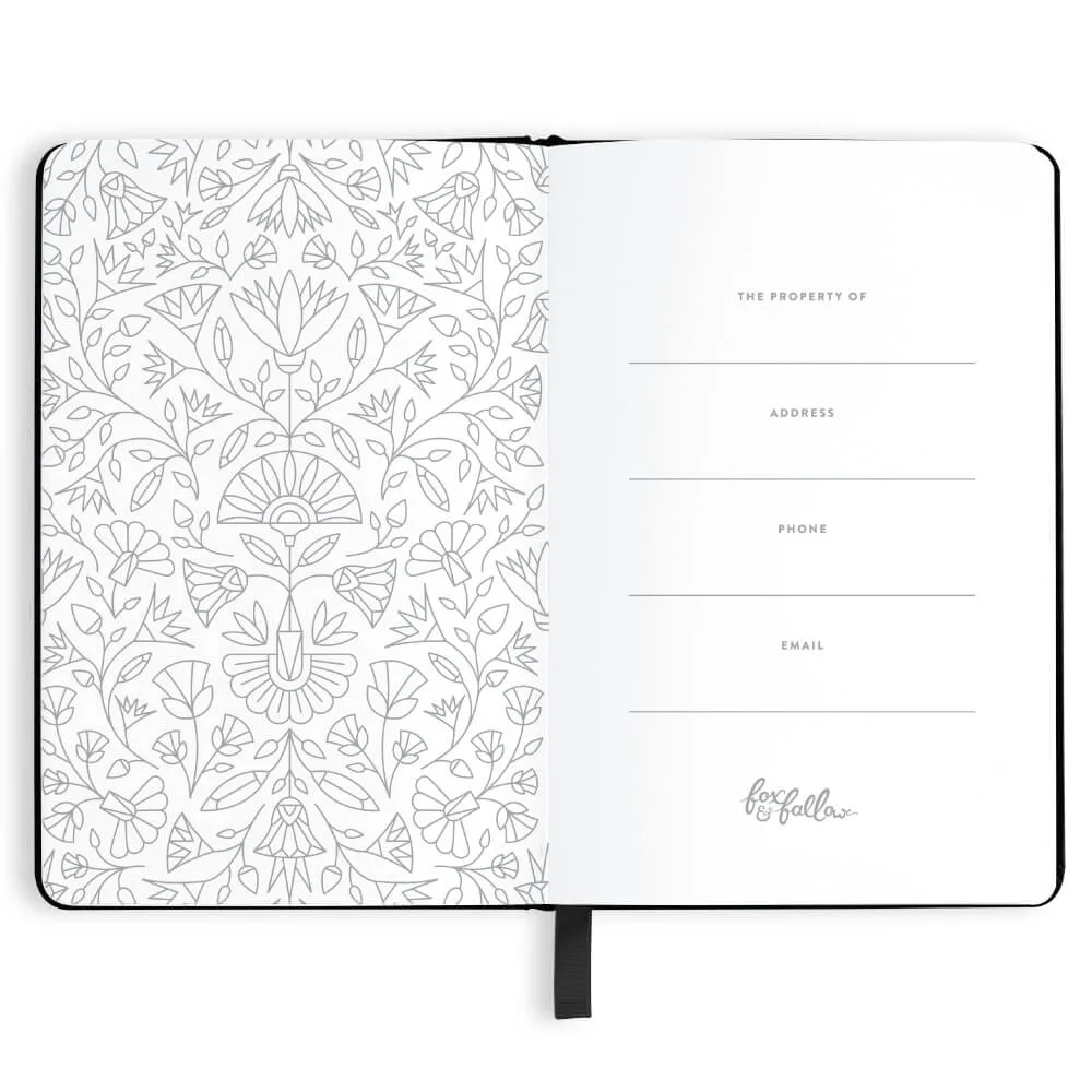 Fox & Fallow Obsidian dot / grid Journal - Image 2