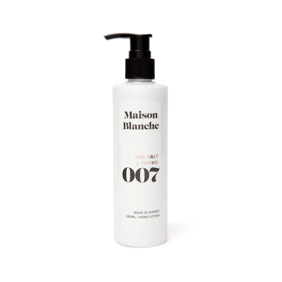 Maison Blanche 007 Sea Salt & Thyme Hand Lotion