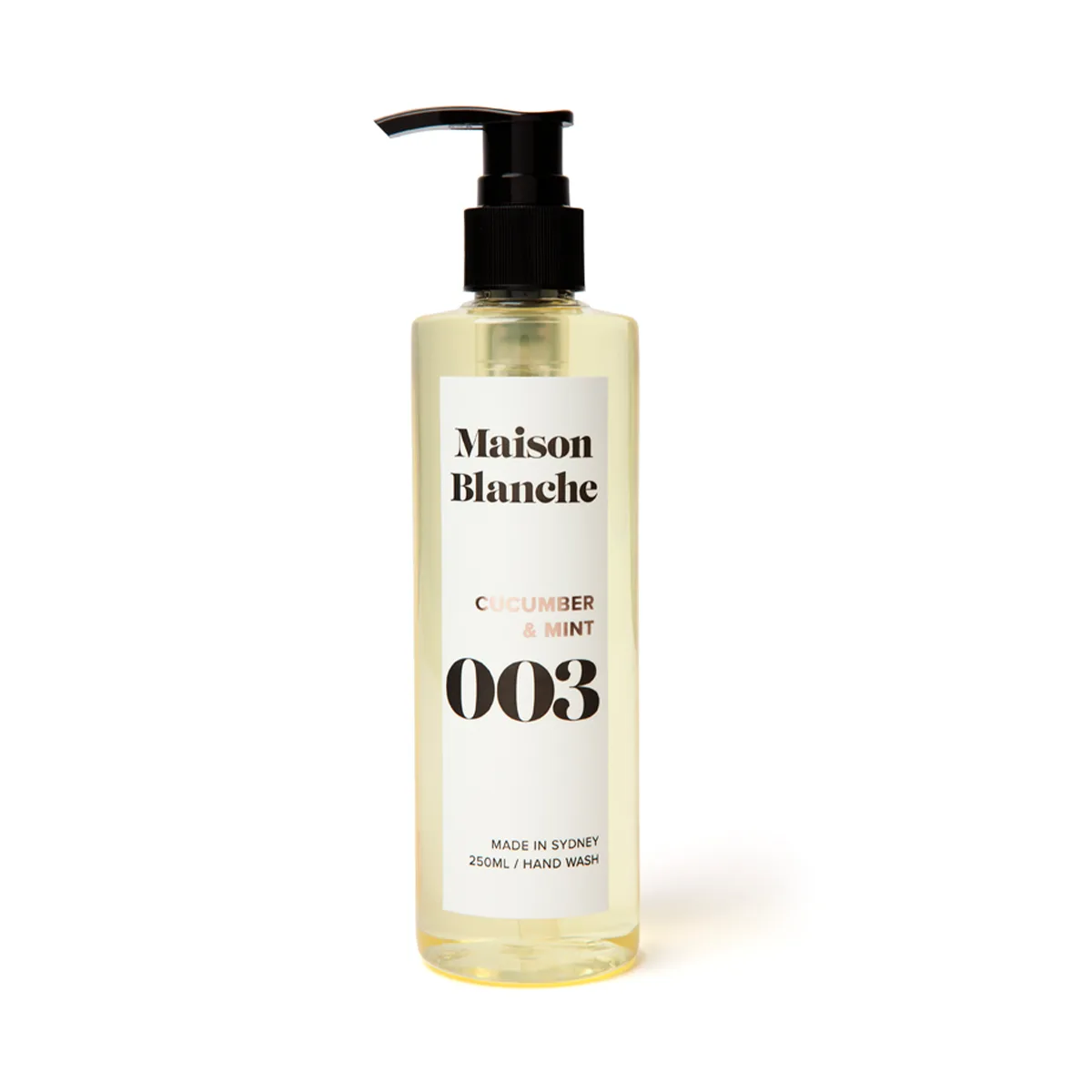 Maison Blanche 003 Cucumber and Mint Hand Wash