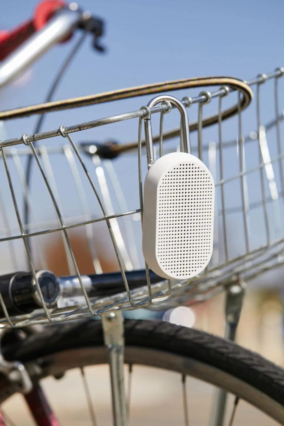 Lexon Mino T Hanging Bluetooth Speaker (Clip on Bag/Bike) - Image 3