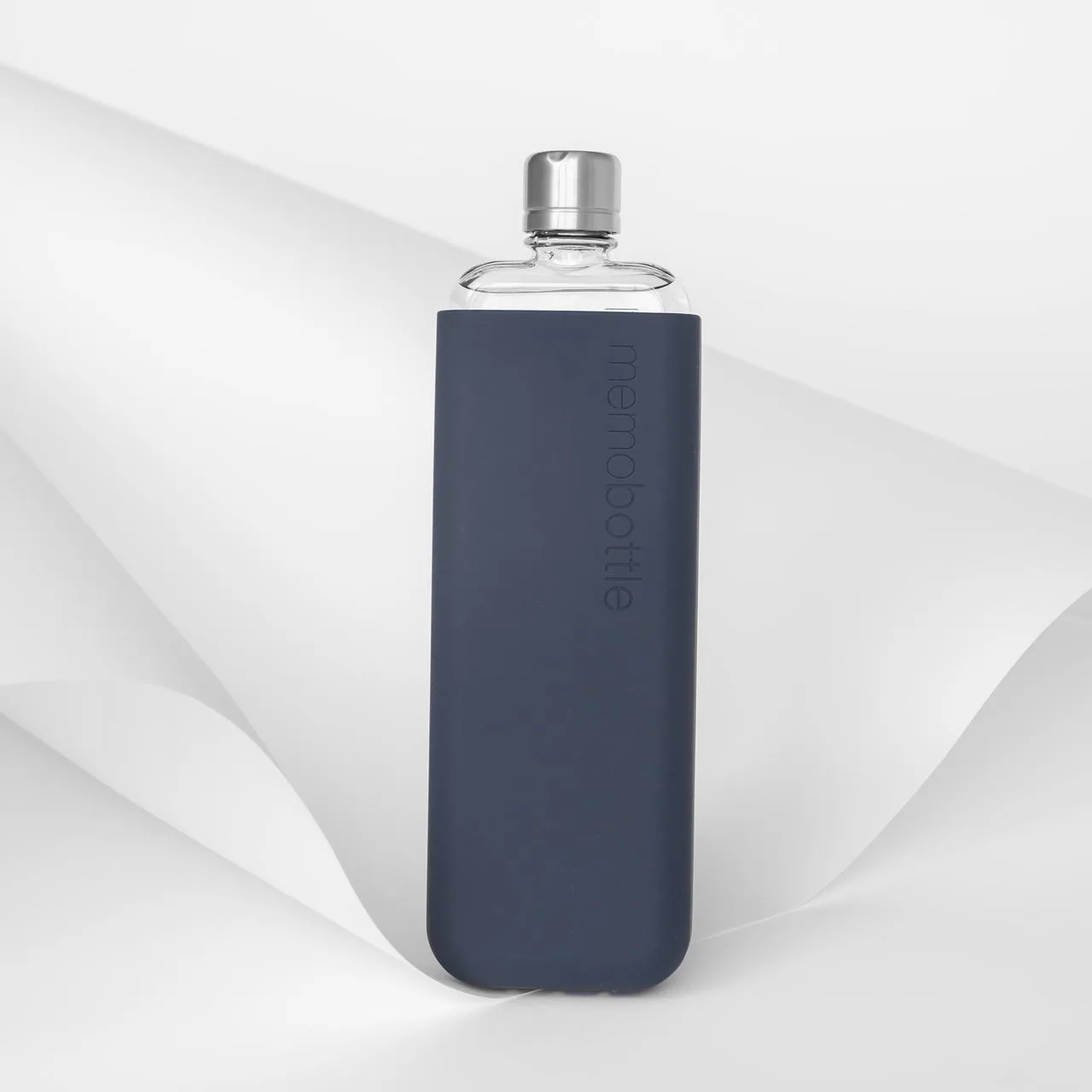 Memobottle SLIM Silicone Sleeve - Midnight Blue