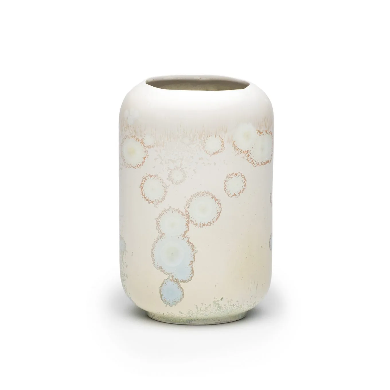 R.L Foote Design Studio Crystalline Vase Opal - Image 2