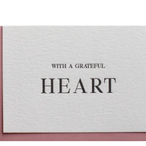 WITH A GRATEFUL HEART